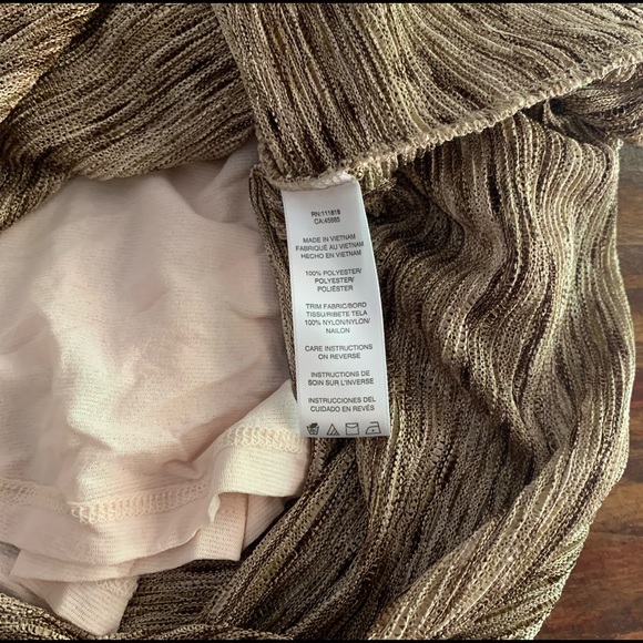 Michael Kors Heathered High Low Midi Dress - Picture 6 of 7